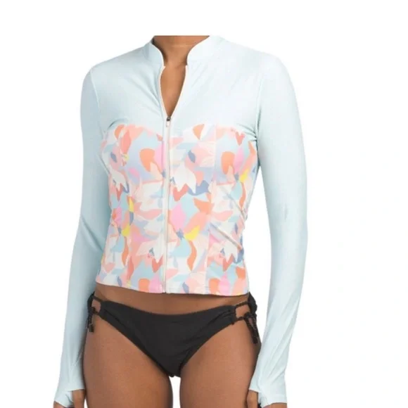 Mott50 Floral Rashguard size medium Sun protection - Picture 2 of 13